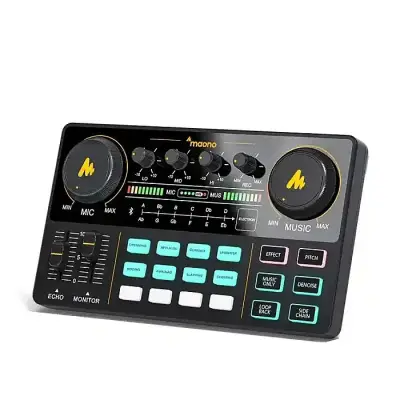 MAONO Maonocaster AM200 Lite Portable All-In-One Podcast...